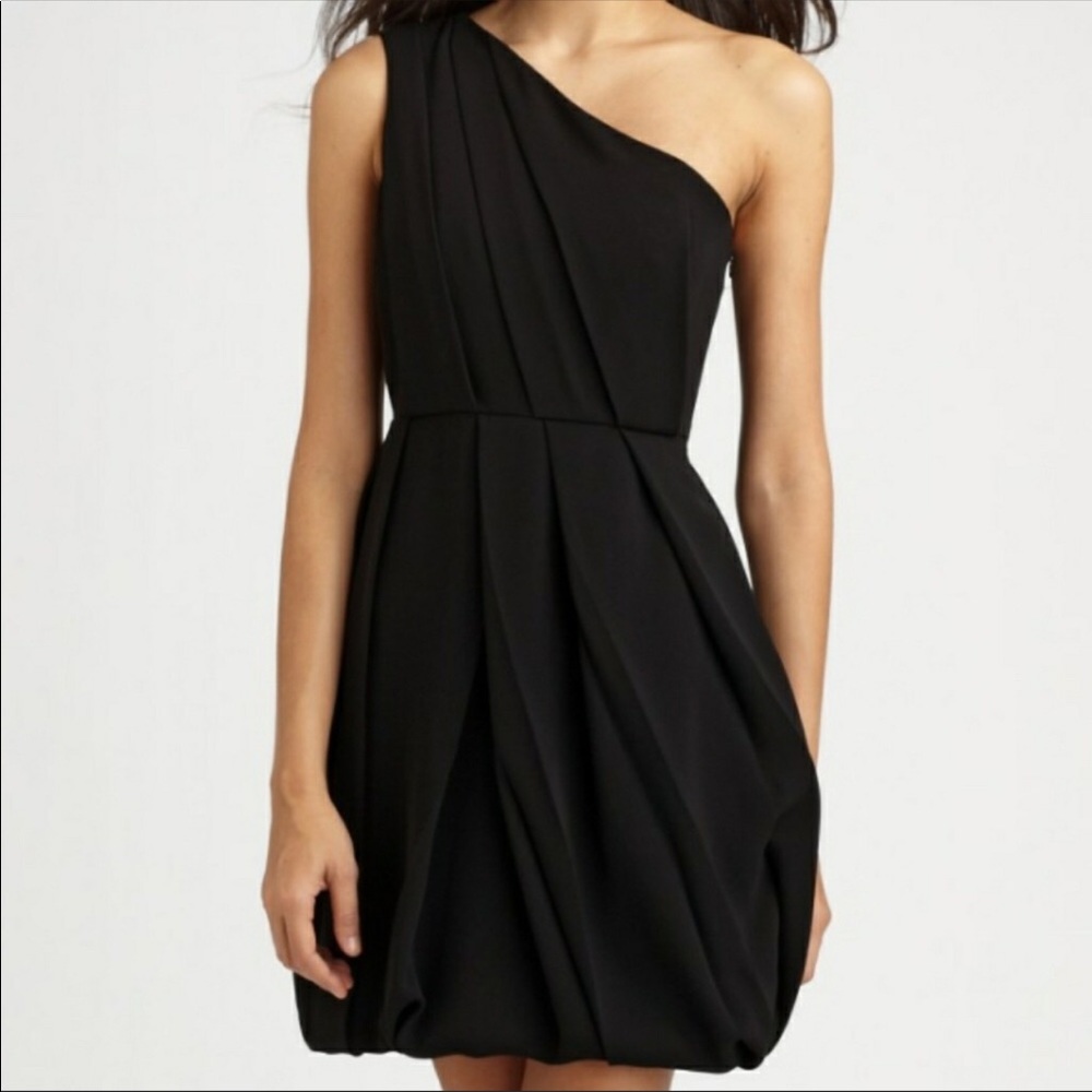 Shoshanna LBD One Shoulder Mini Dress